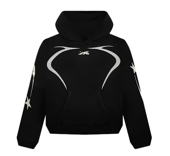 Hellstar sports hoodie 'Jet black'