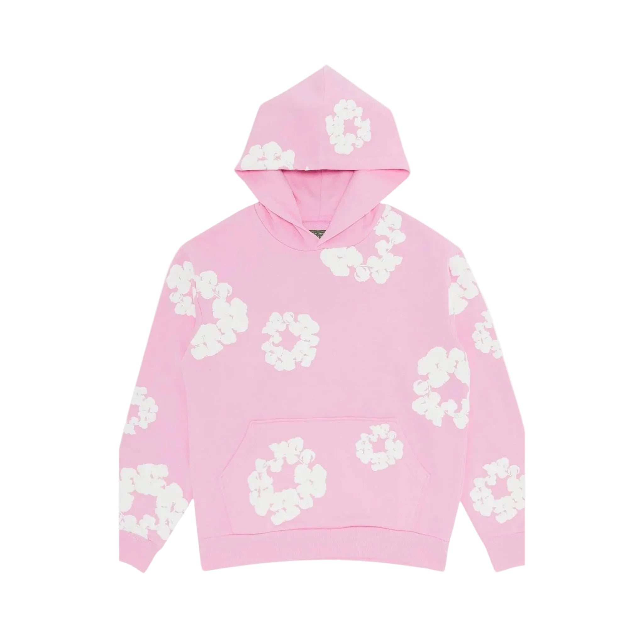 Denim tears hoodie 'pink'