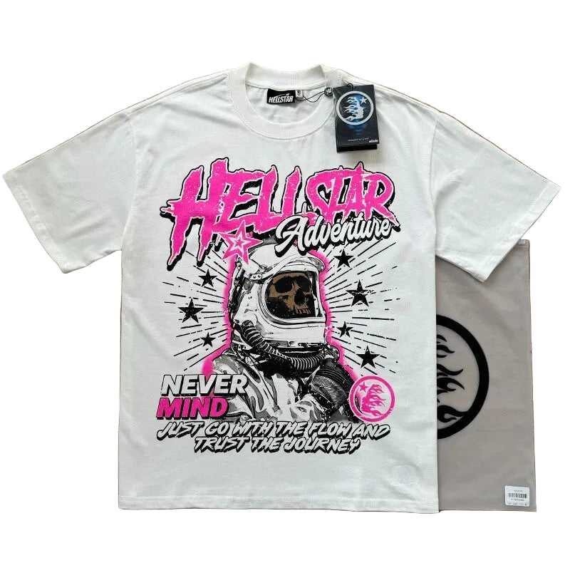 HELLSTAR graphic tee astronaut