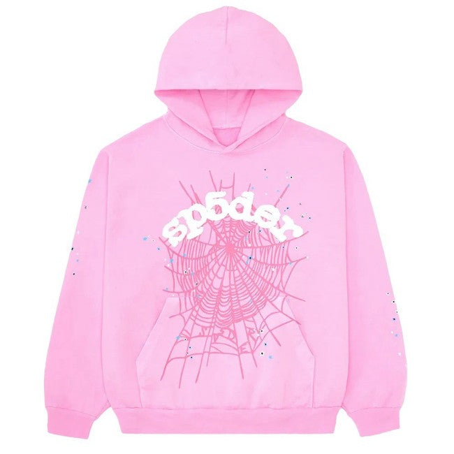 Pink Sp5der hoodie